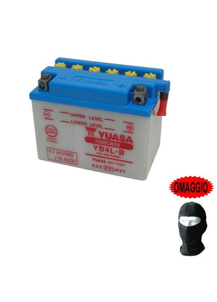 COMPATIBILE CON GARELLI Queenie Queenie 50 1996-2000 BATTERIA YUASA YB4L-B 12V/4AH BATTERIE PER MOTO SCOOTER SPECIFICA COMPLETA E GIA' PRONTA AL MONTAGGIO