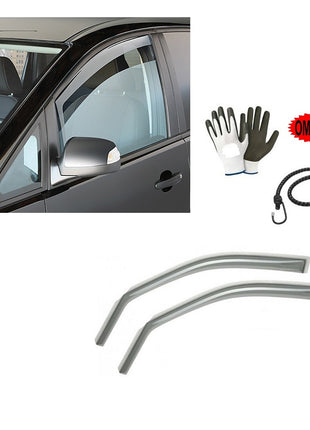 COPPIA DI DEFLETTORI ANTIVENTO PER AUTO PER PIOGGIA E VENTO FARAD PER POSTERIORE DAEWOO CIELO 02 in poi  5P 12.415 PROTEZIONE PER FINESTRINO DEFLETTORE ARIA PER VETRO ANTERIORE AUTO