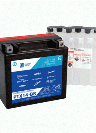 BATTERIA YTX14-BS PIAGGIO (SIGILLATA E PRONTA AL MONTAGGIO)12V/12AH BATTERIE PER MOTO FAI DA TE SPECIFICA 150X87X145MM COMPATIBILE CON APRILIA Caponord ABS 1200 2013 A 2016